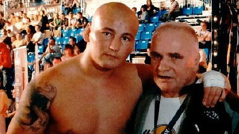 Artur Szpilka ze swoim pierwszym trenerem Władysławem Ćwierzem