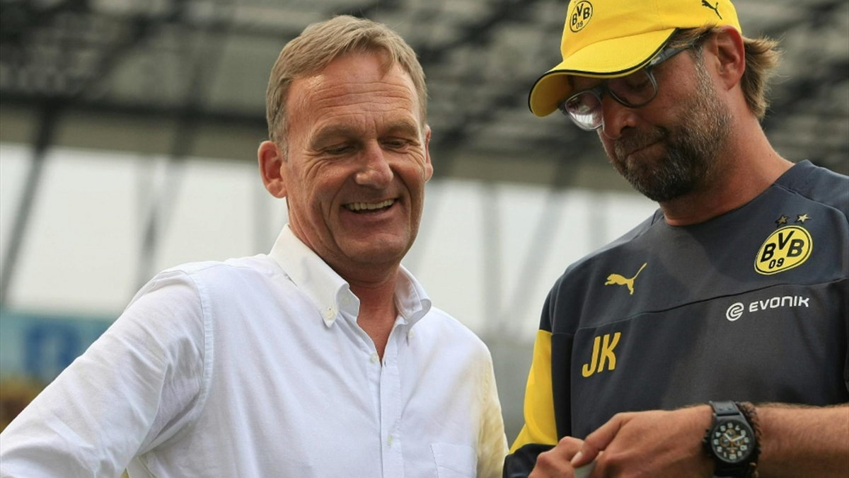 Hans-Joachim Watzke i Juergen Klopp