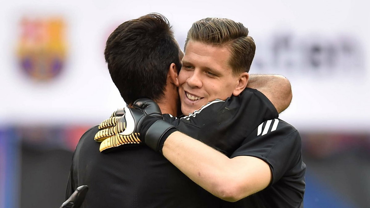 Gianluigi Buffon i Wojciech Szczęsny