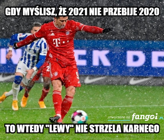 Robert Lewandowski nie strzelił karnego. Memy po meczu Hertha - Bayern