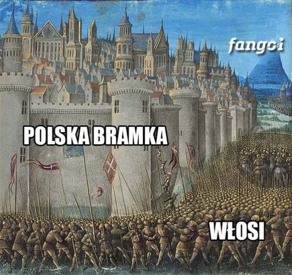 Memy po meczu mistrzostw Europy U-21 Włochy-Polska