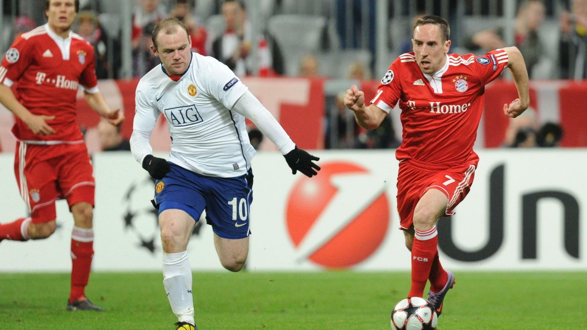 Kto droższy Wayne Rooney czy Franck Ribery?