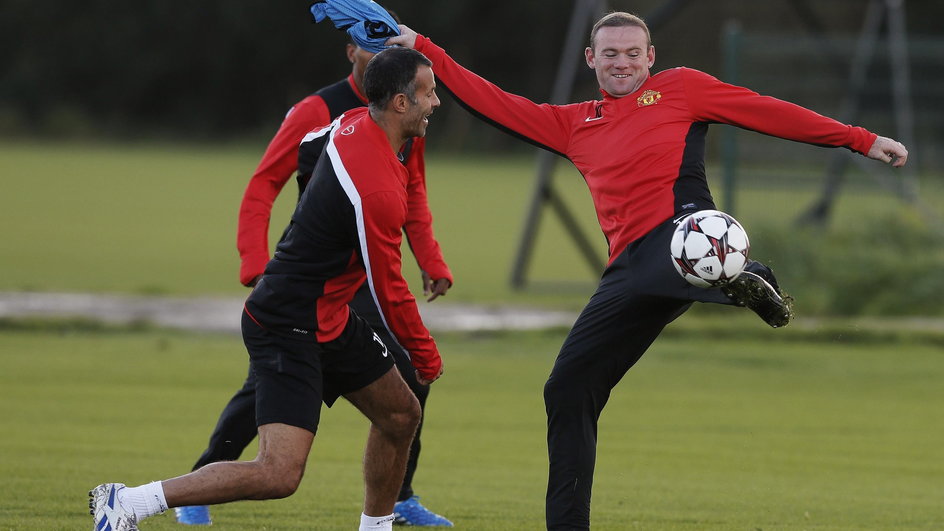 Wayne Rooney i Ryan Giggs