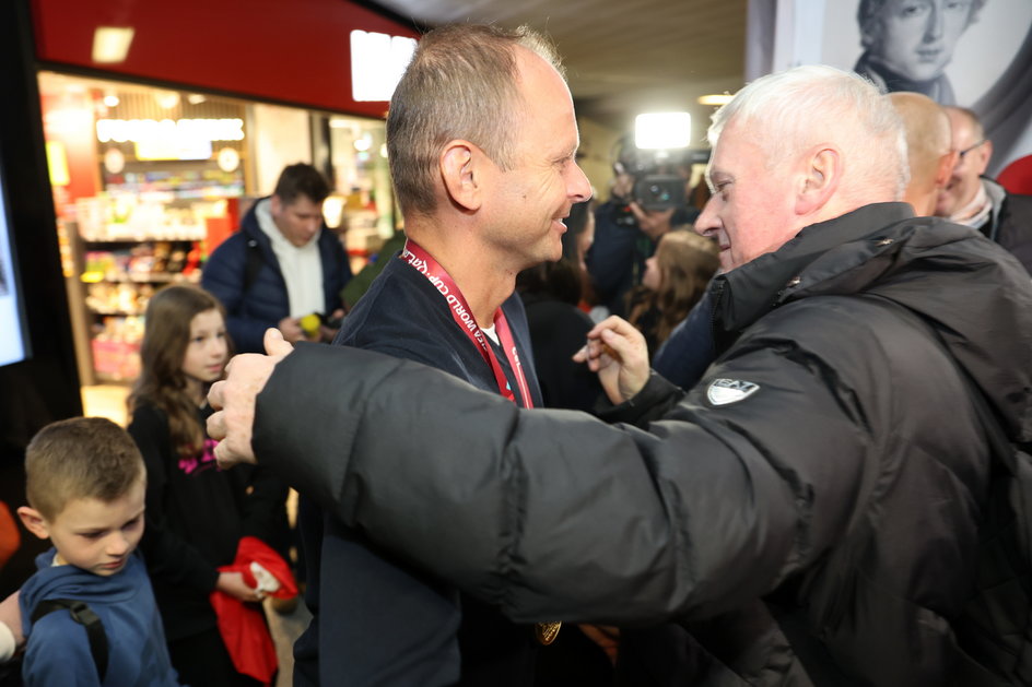 Paweł Sokolnicki i Michał Listkiewicz