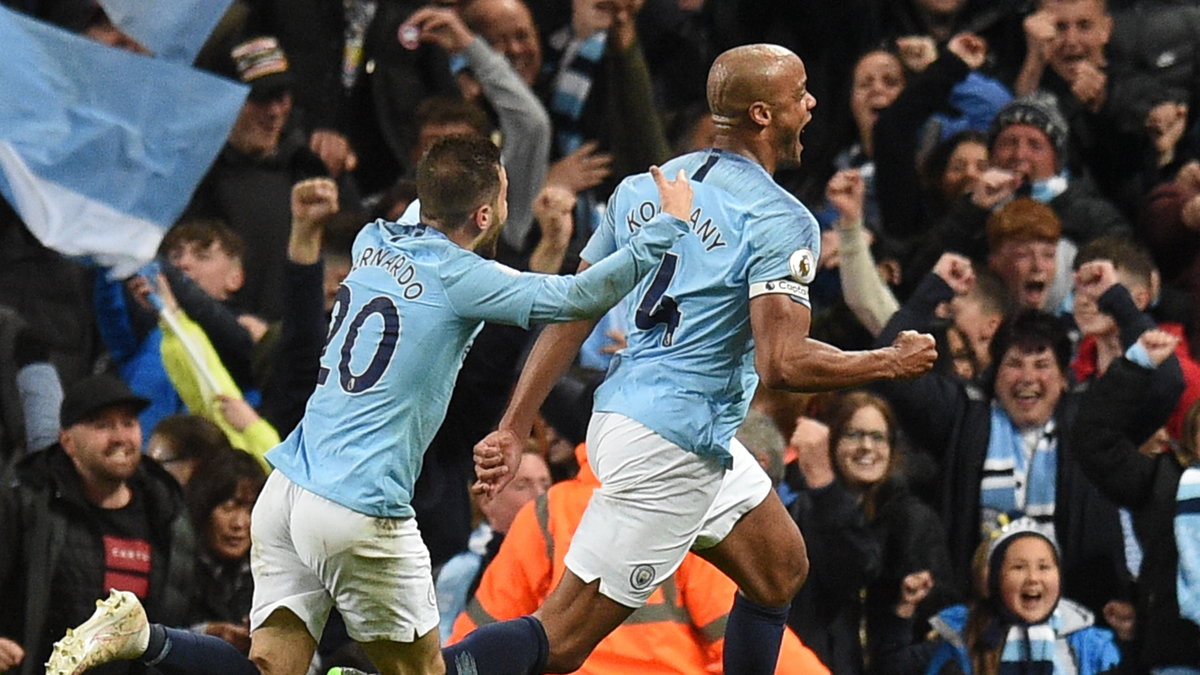 Bernardo Silva i Vincent Kompany