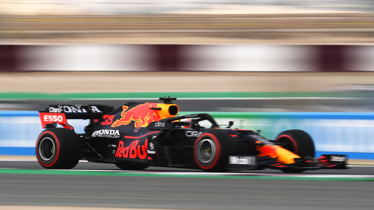 Max Verstappen na treningu przed GP Kataru