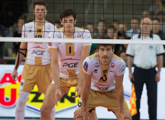 SIATKÓWKA LIGA MISTRZÓW SKRA BEŁCHATÓW - ZENIT KAZAŃ (Nicolas Marechal, Srecko Lisinac, Nicolas Uriarte)