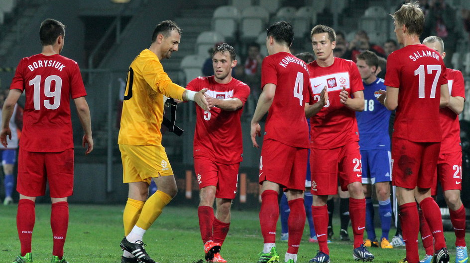 PIŁKA NOŻNA POLSKA LIECHTENSTEIN