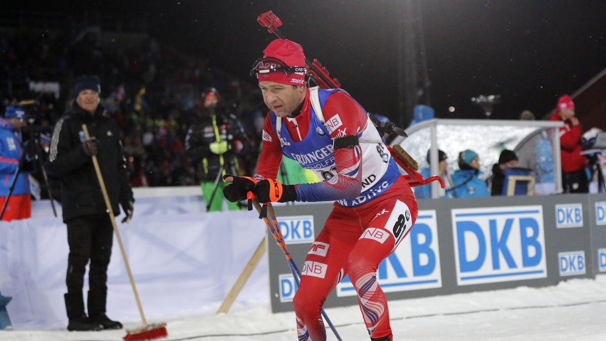 PŚ w biathlonie: Ole Einar Bjoerndalen z 95. zwycięstwem w karierze -  Przegląd Sportowy