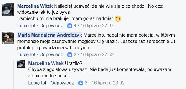 Maria Andrejczyk i Marcelina Witek