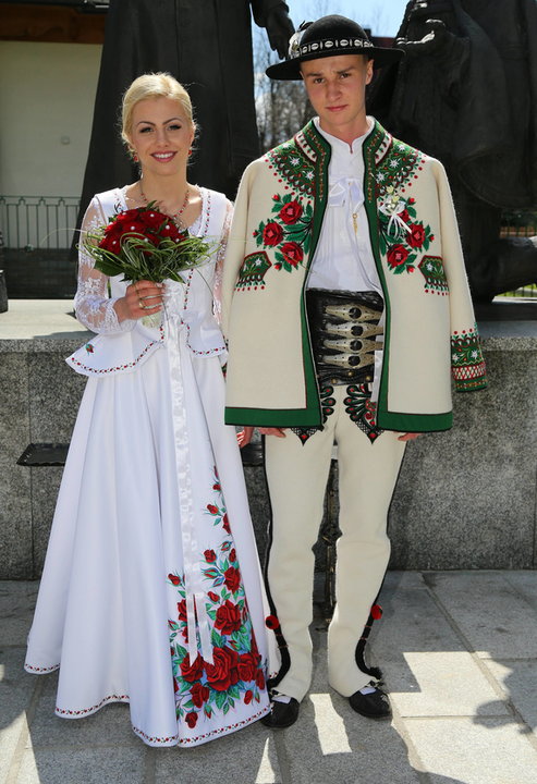 Klemens Murańska z żoną Agnieszką