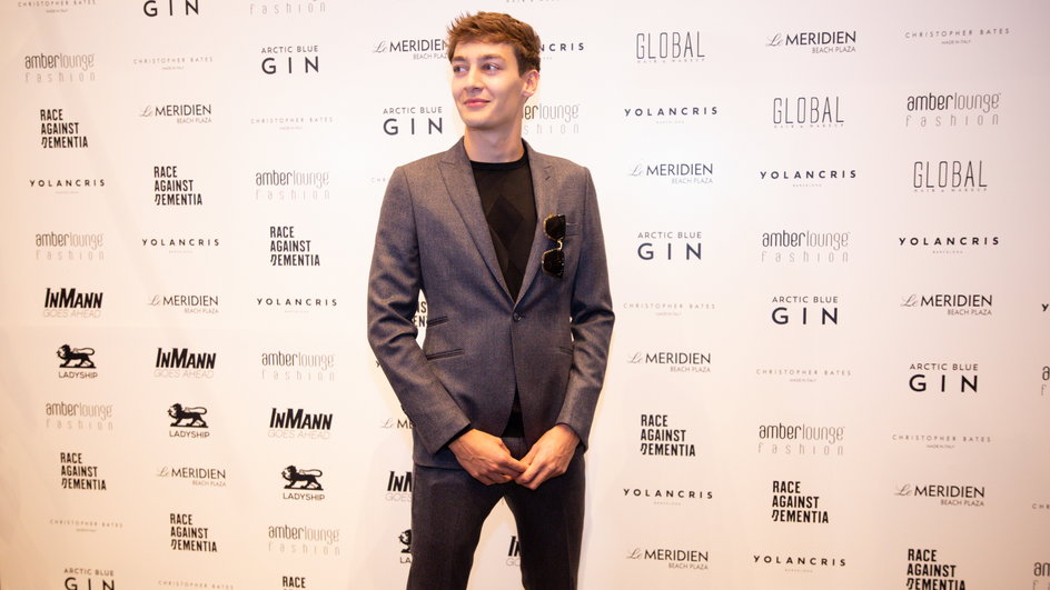 Amber Lounge Monaco Fashion Show - George Russell