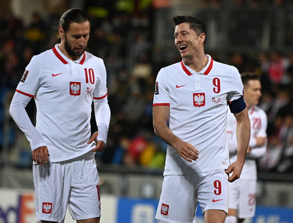 Grzegorz Krychowiak i Robert Lewandowski