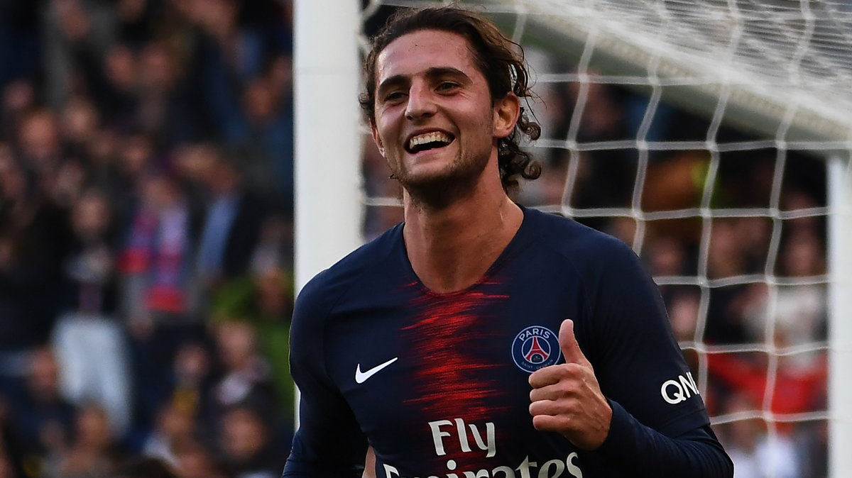 Adrien Rabiot w barwach Paris Saint-Germain