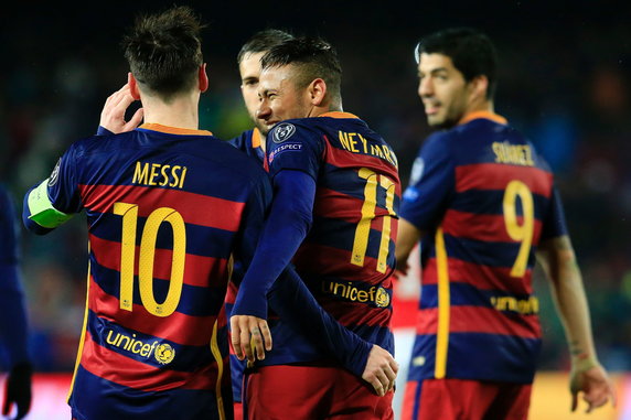 Lionel Messi, Neymar i Luis Suarez