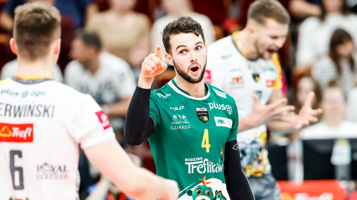 Siatkowka. PlusLiga. Trefl Gdansk - Cerrad Radom. 24.10.2022