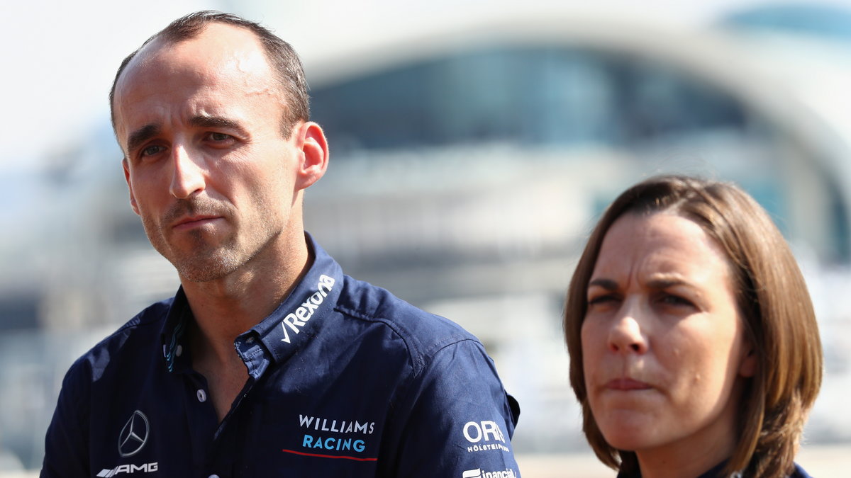 Robert Kubica, Claire Williams