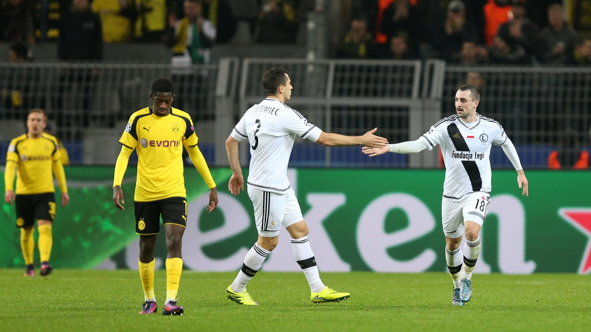 Pilka nozna. Liga Mistrzow. Borussia Dortmund - Legia Warszawa. 22.11.2016