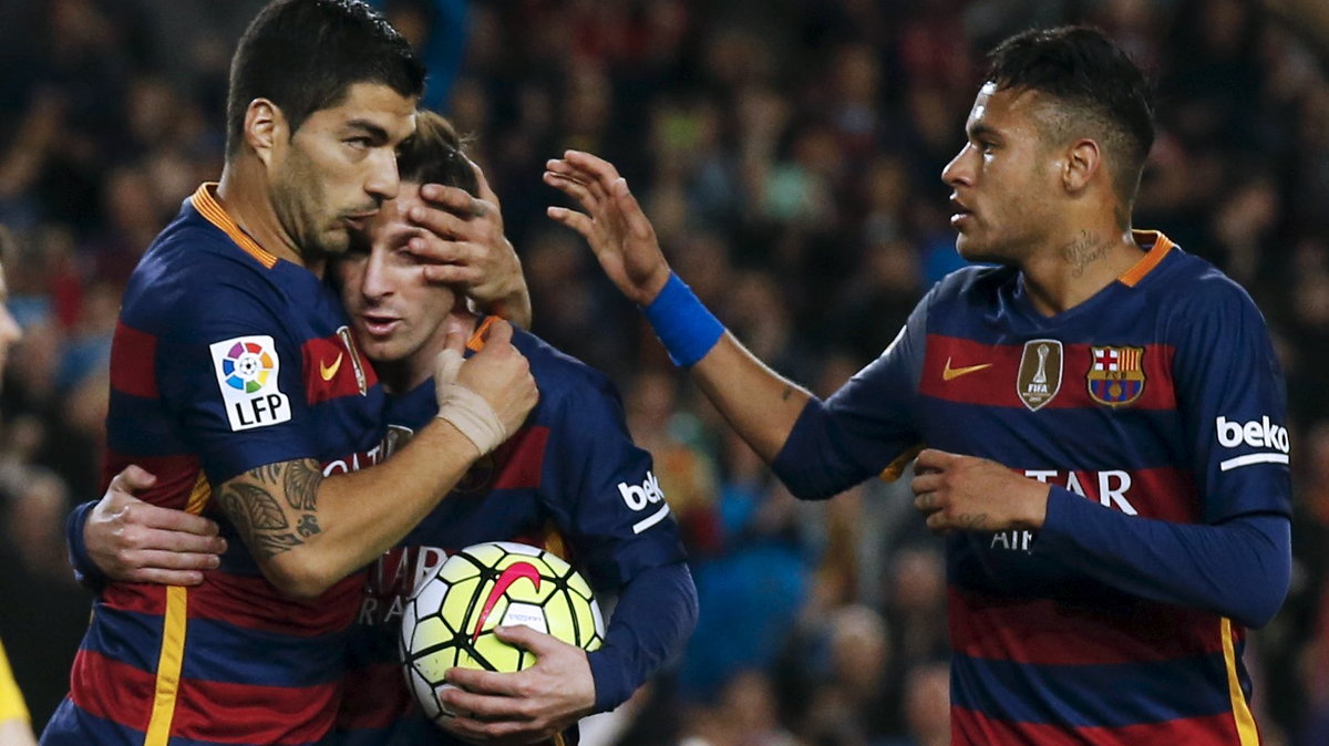 Luis Suarez, Lionel Messi i Neymar