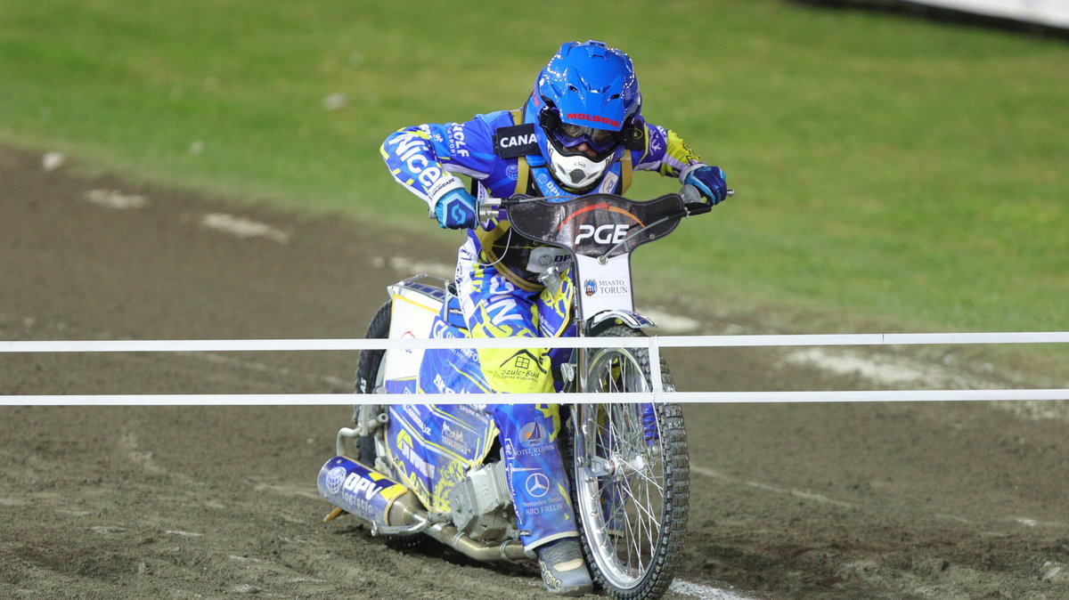 Nicki Pedersen (fot. Łukasz Trzeszczkowski)