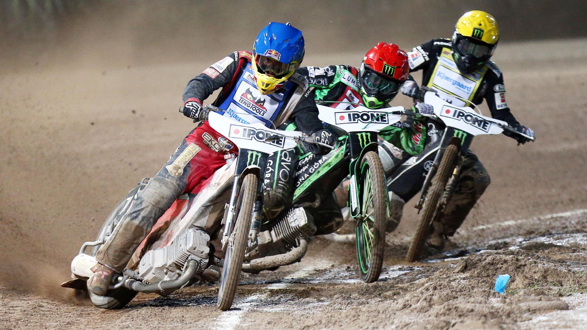 MACIEJ JANOWSKI (L), PATRYK DUDEK (C), TAI WOFFINDEN (P)