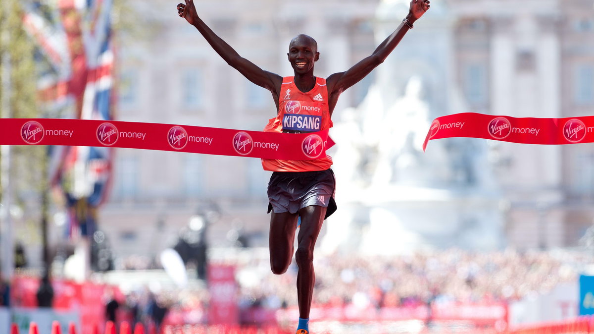 Wilson Kipsang jest rekordzistą londyńskiego biegu