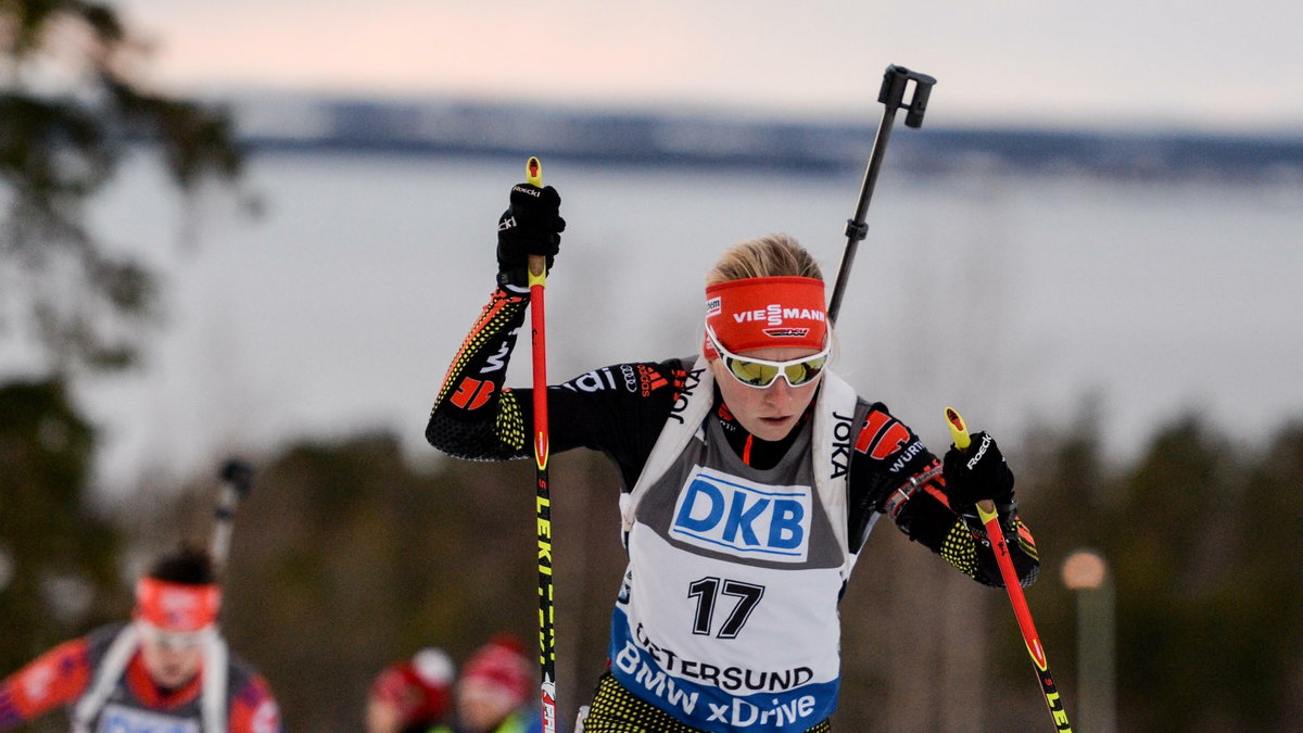 Biathlon World Cup. First stage. Women's pursuit