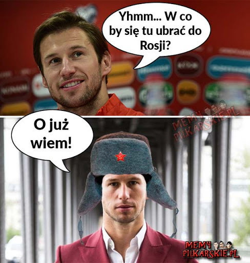 Grzegorz Krychowiak bohaterem memów