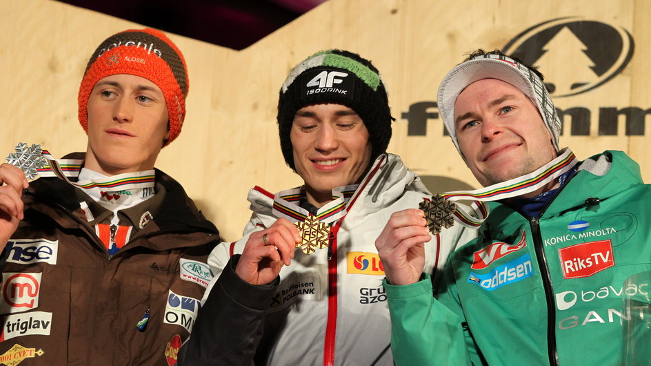 Kamil Stoch ze złotym medalem