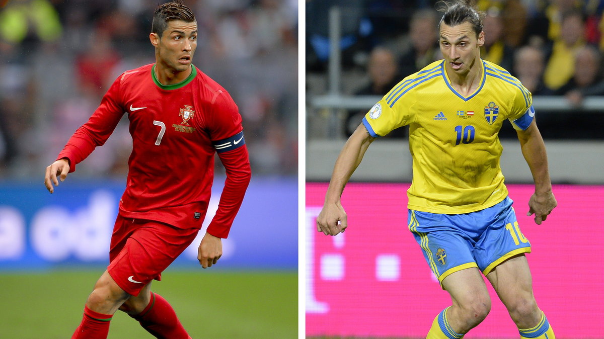 Cristiano Ronaldo i Zlatan Ibrahimovic