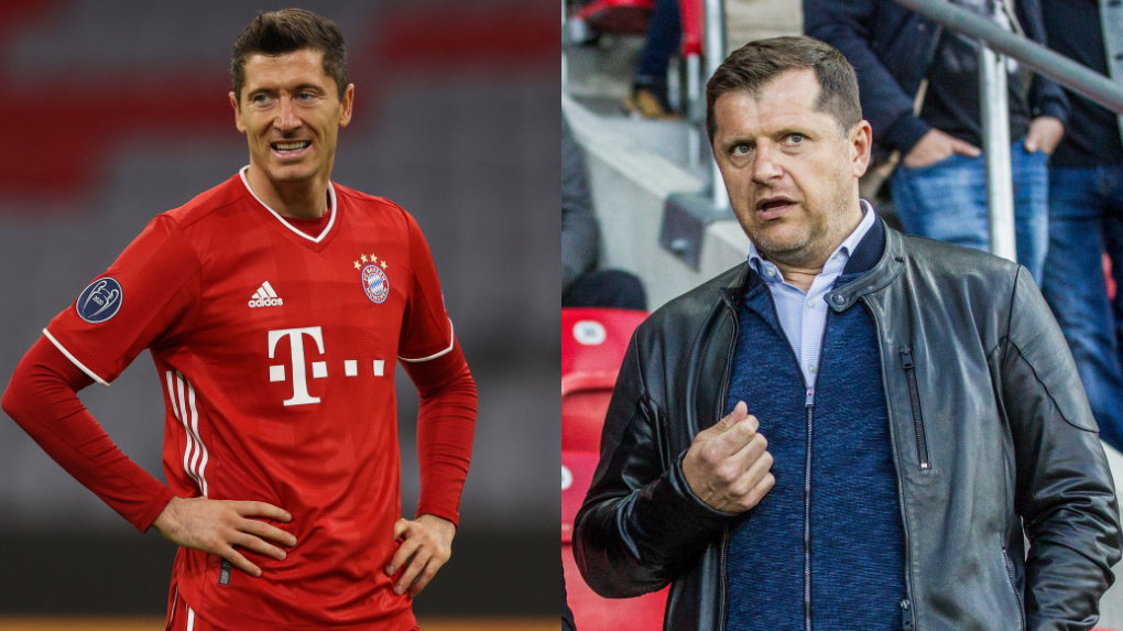 Robert Lewandowski i Cezary Kucharski