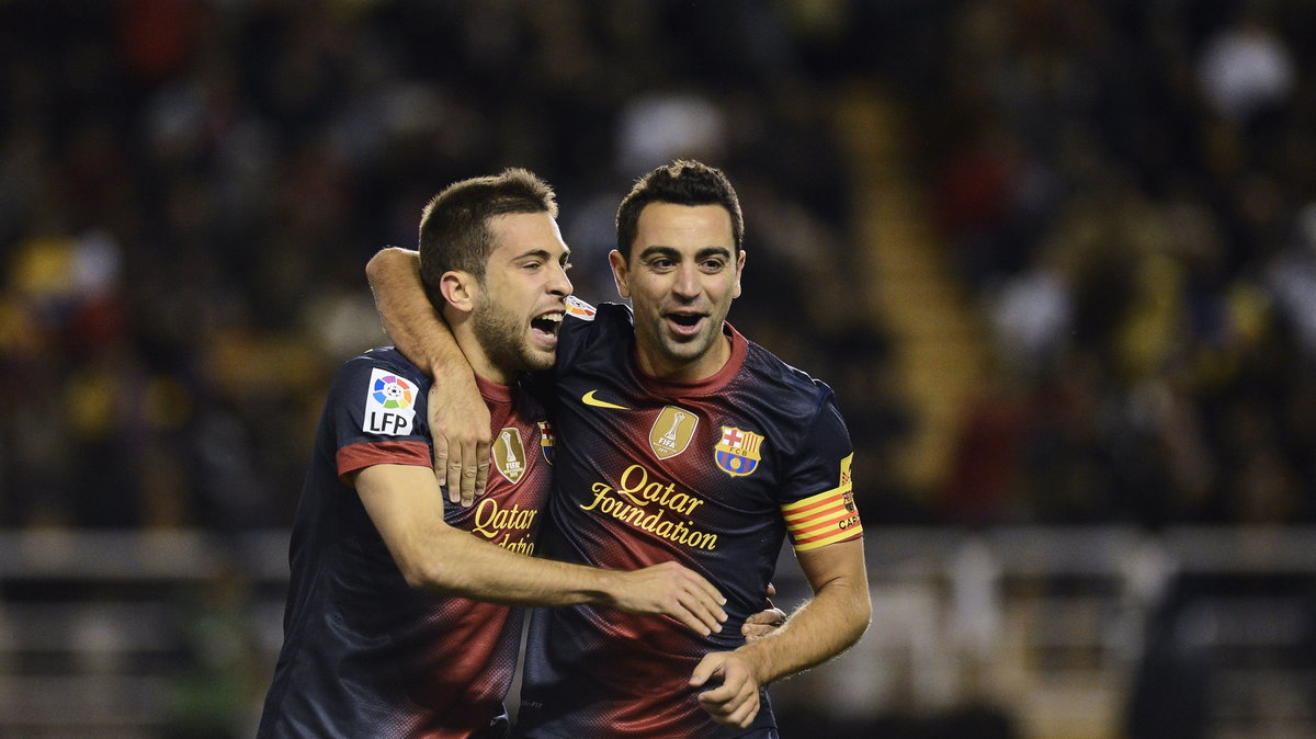 Jordi Alba i Xavi