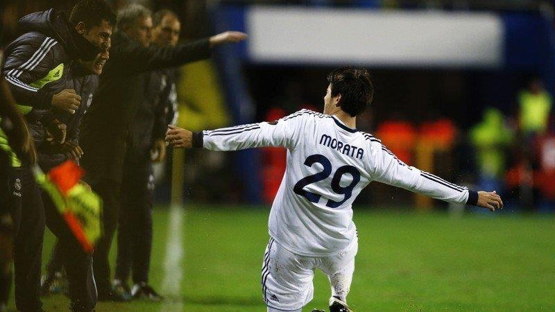 Alvaro Morata (21 lat). 