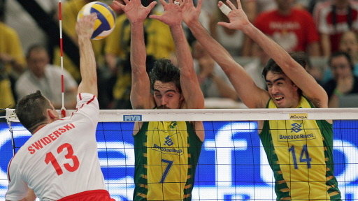 VOLLEYBALL-WORLD-POLAND-BRAZIL