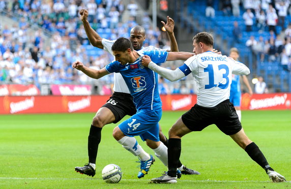 PIŁKA NOŻNA LIGA POLSKA LECH POZNAŃ ZAWISZA BYDGOSZCZ