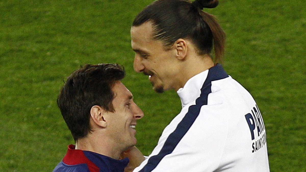 Lionel Messi i Zlatan Ibrahimovic 