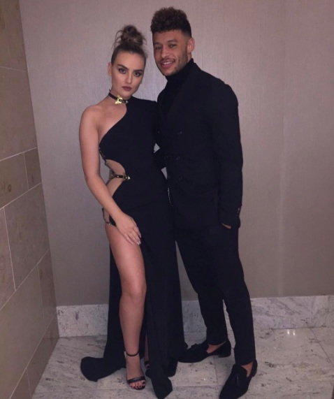 Perrie Edwards i Alex Oxlade-Chamberlain