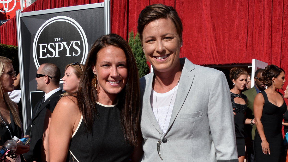 Sarah Huffman i Abby Wambach