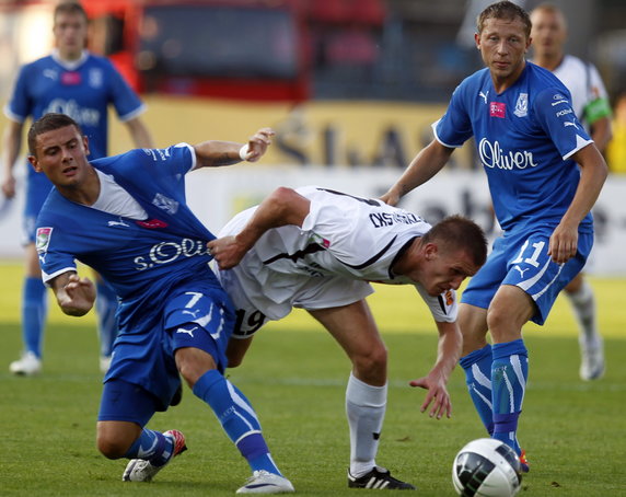 PIŁKA NOŻNA T-MOBILE EKSTRAKLASA GÓRNIK ZABRZE LECH POZNAŃ