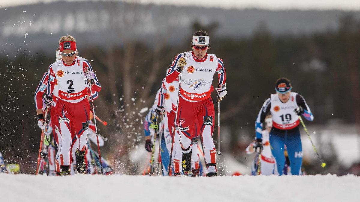 MARIT BJOERGEN, THERESE JOHAUG