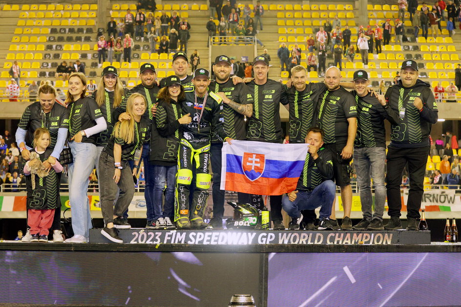 Ubiegłoroczny brązowy medal MŚ Martina Vaculika był pierwszym w historii słowackiego żużla