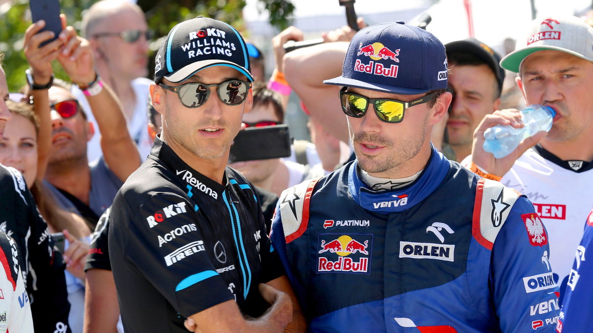 Robert Kubica i Jakub Przygoński