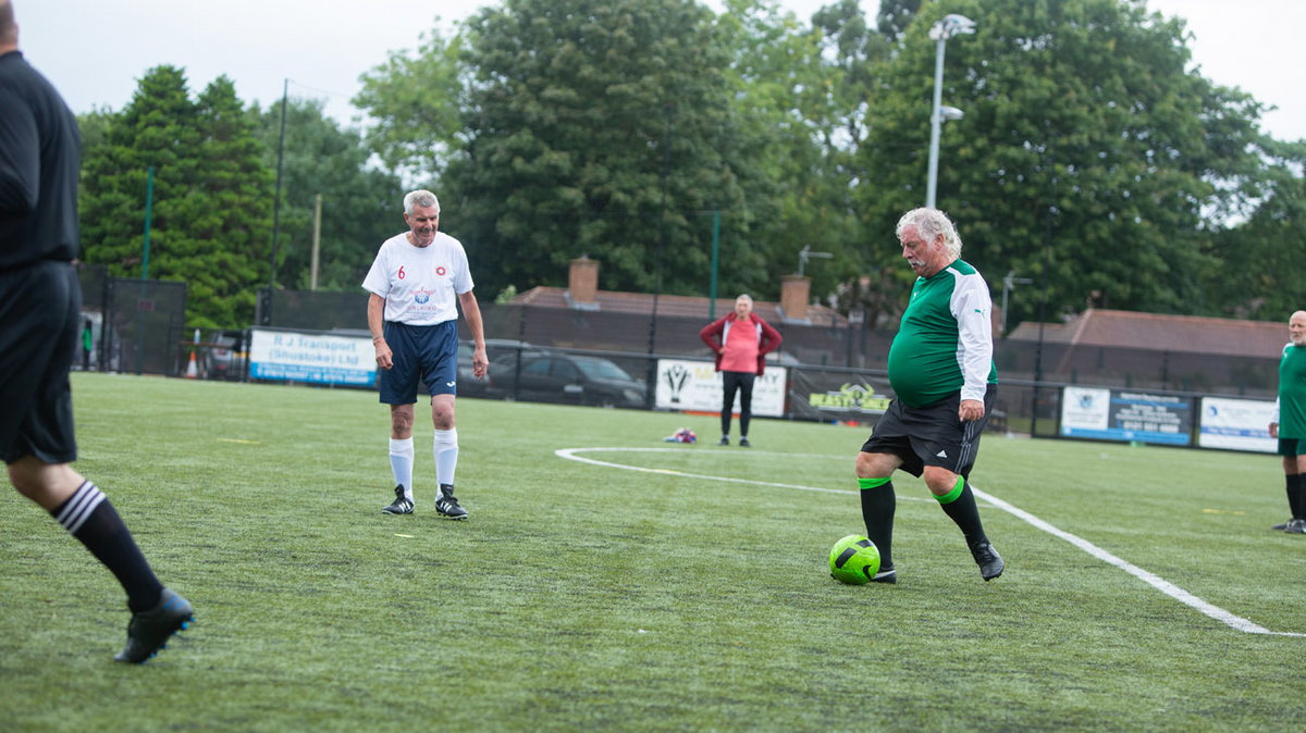 Mecz walking futbol