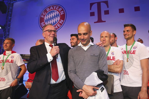 Bayern Munich v Borussia Dortmund - German Cup DFB Pokal Final celebrations