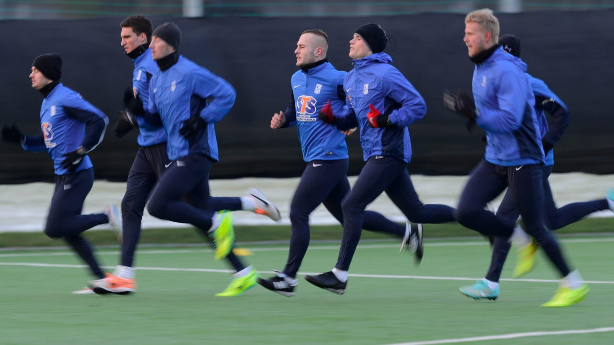 PIŁKA NOŻNA LECH POZNAŃ TRENING