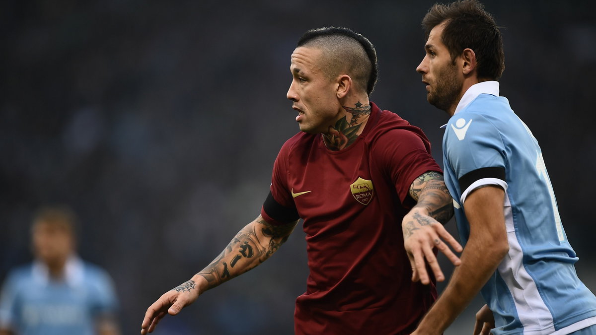 Radja Nainggolan (AS Roma) i Senad Lulić (Lazio)