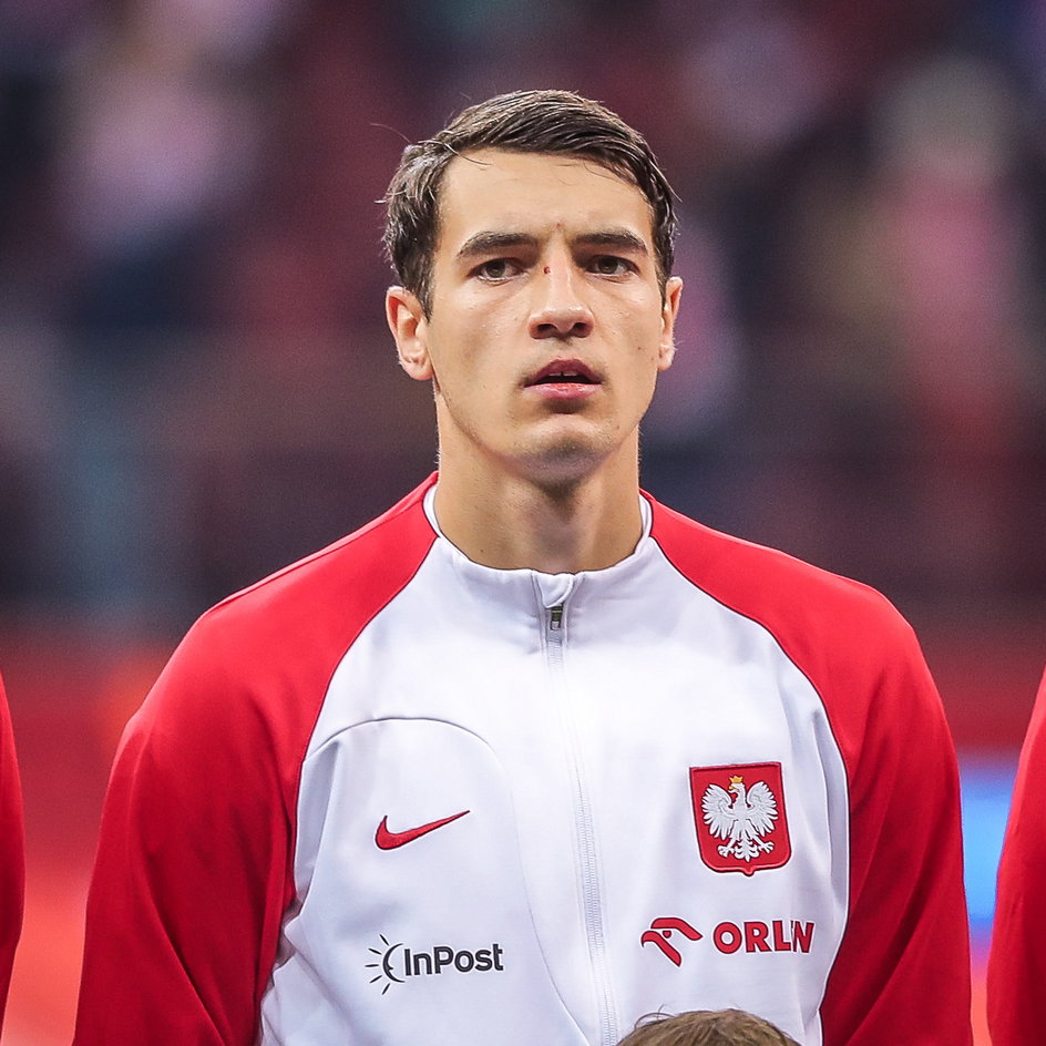 Jakub Kiwior w barwach reprezentacji Polski