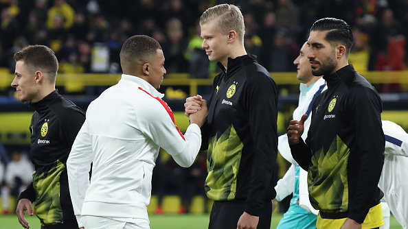 Kylian Mbappe i Erling Haaland