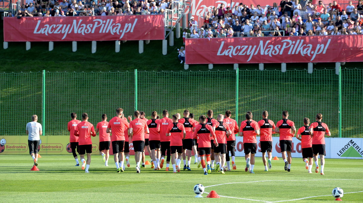 Trening reprezentacji Polski w Arłamowie