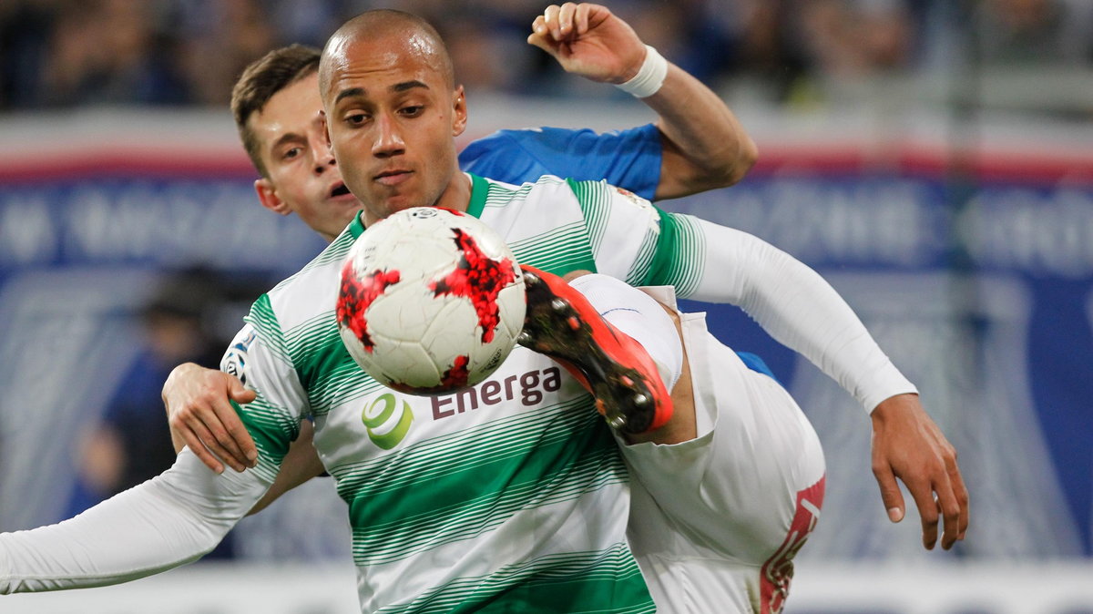 Pilka nozna. Ekstraklasa. Lech Poznan - Lechia Gdansk. 05.03.2017